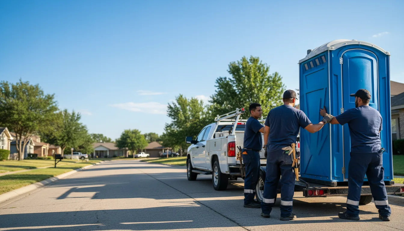 Portable Toilet Rental in Whitsett, TX near me